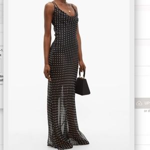 Polka-dot Maxi Dress